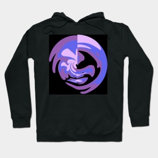 Purple and black III Hoodie